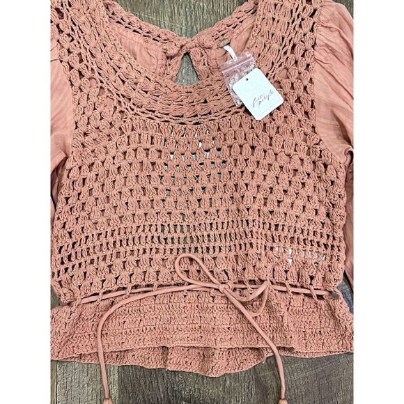 Free People Megan Crotchet Top - Picture 8 of 9